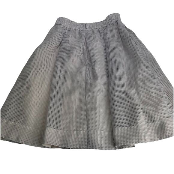 jill stuart gray mesh midi a-line skirt Size S - Picture 7 of 9